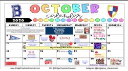 October Calendar